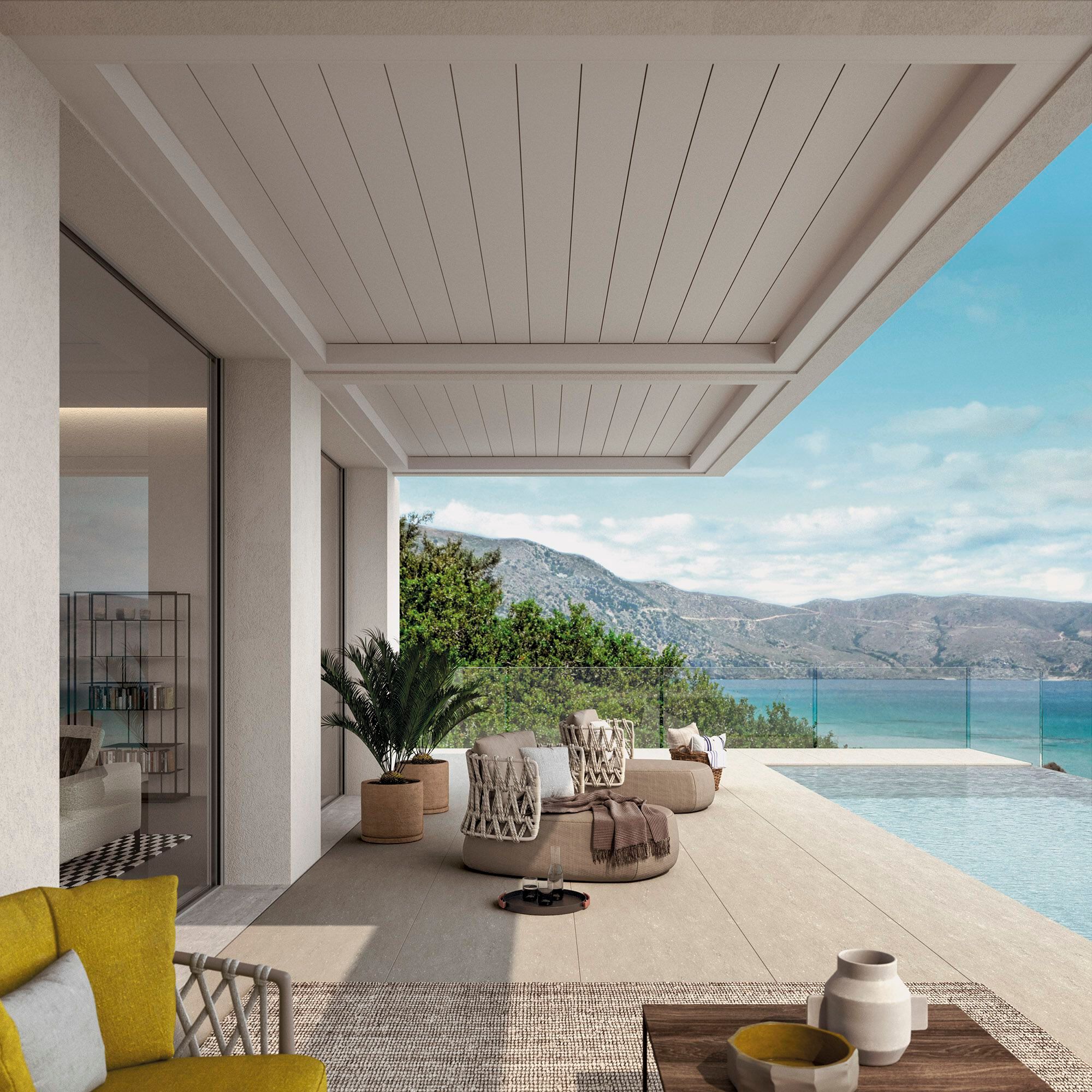 Пергола с раздвижной крышкой Pratic Brera ARCH-00116161 - Вид №3