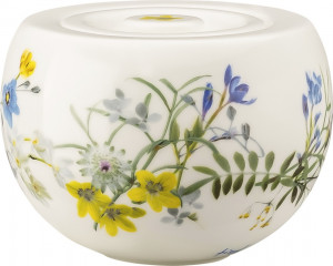 10624792 Rosenthal Сахарница Rosenthal Альпийские цветы 250мл, фарфор Фарфор