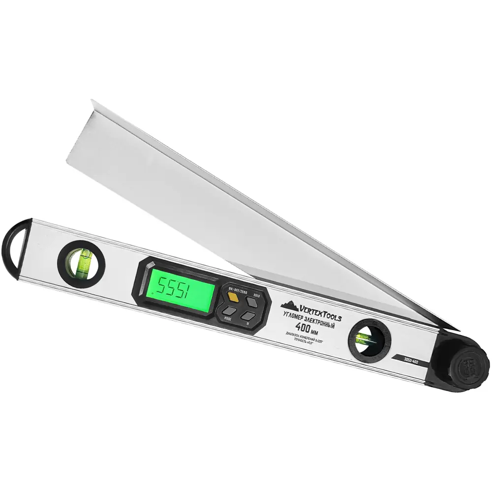 Электронный угломер Vertextools с цифровым дисплеем 400 мм 85600264 STLM-0064460