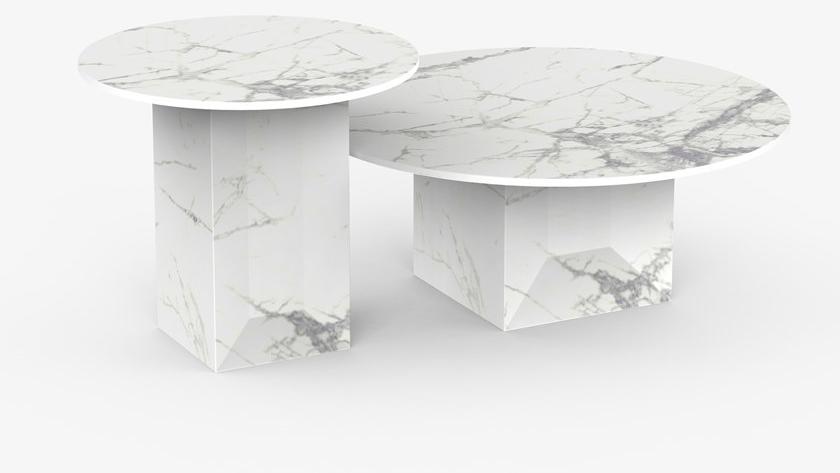 Miter Сервизный столик из керамогранита Ori sun-id-1422632 - Вид №4