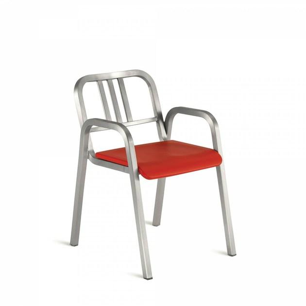 Emeco Штабелируемый алюминиевый стул с подлокотниками Nine-o™ sun-id-1504845 - Вид №1