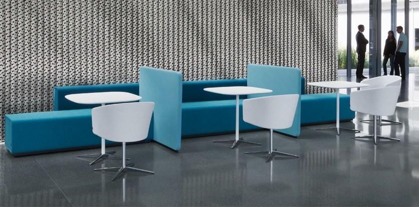 BENE Квадратный стол с 4-звездочным основанием для контракта Parcs sun-id-1460962 - Вид №3