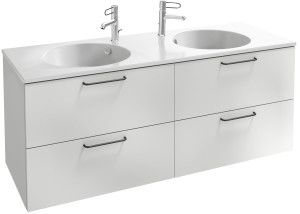 EB2526-R9-NR4 Тумба для столешницы 140 см, 4 ящика, черная ручка JACOB DELAFON ODÉON RIVE GAUCHE