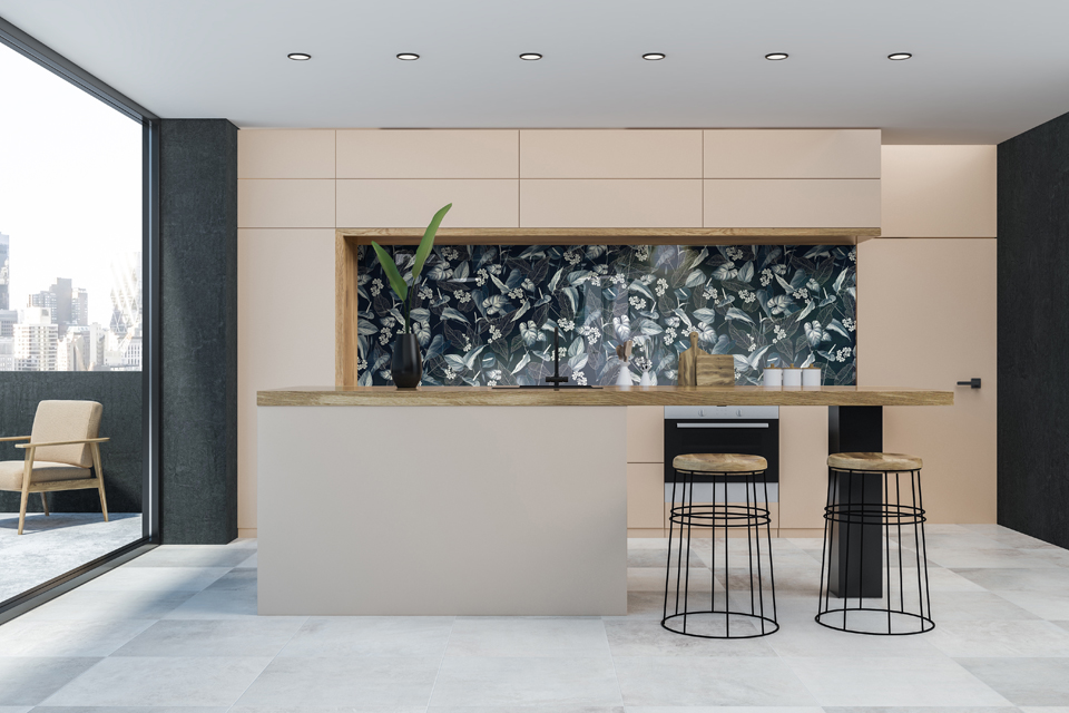 Стеновые панели - Блюм грей LIGRON LIST141 2272 - Вид №3