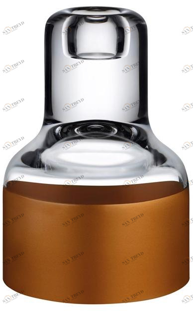 NUDE Хрустальный подсвечник на медной основе Contour sun-id-1383330