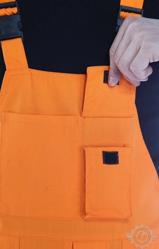 65932 Костюм "Дорожник Флюр" с СВП  Летняя спецодежда  размер 56-58/170-176  - Вид №12