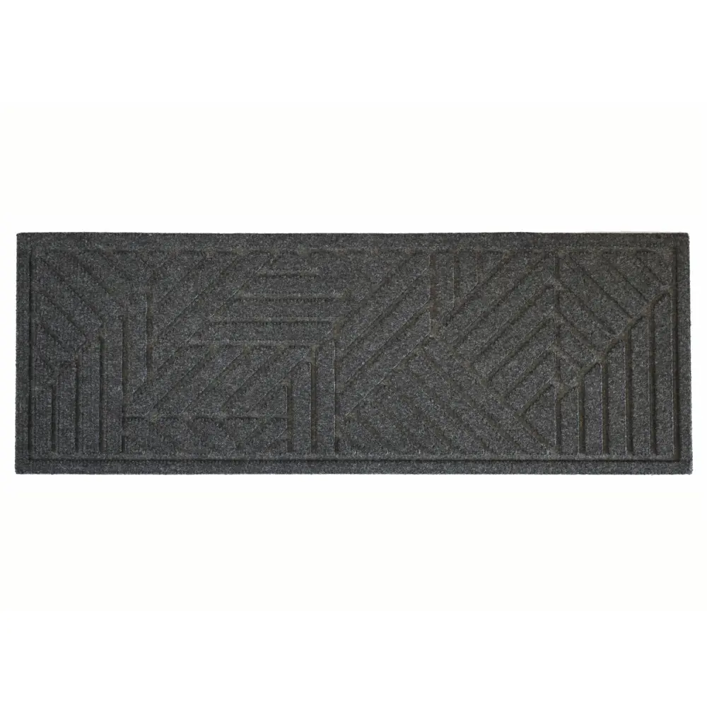 Коврик грязезащитный Cipro G2 25x70 см полипропилен цвет серый Santreyd STLM-2013999