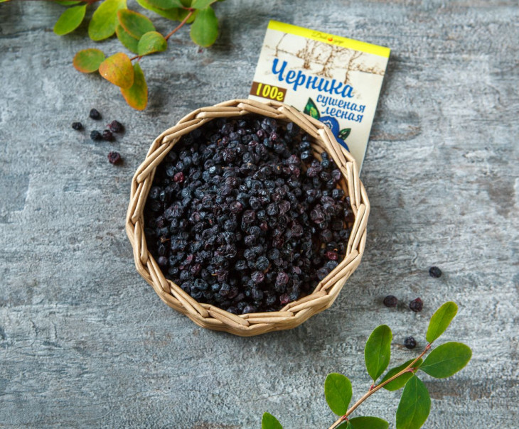 7248 Черника сушеная Вкусляндия  - Вид №1