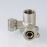 VTm.334.N.200420 Водорозетка обжимная проходная Valtec 20 мм х 1/2"  - Вид №2