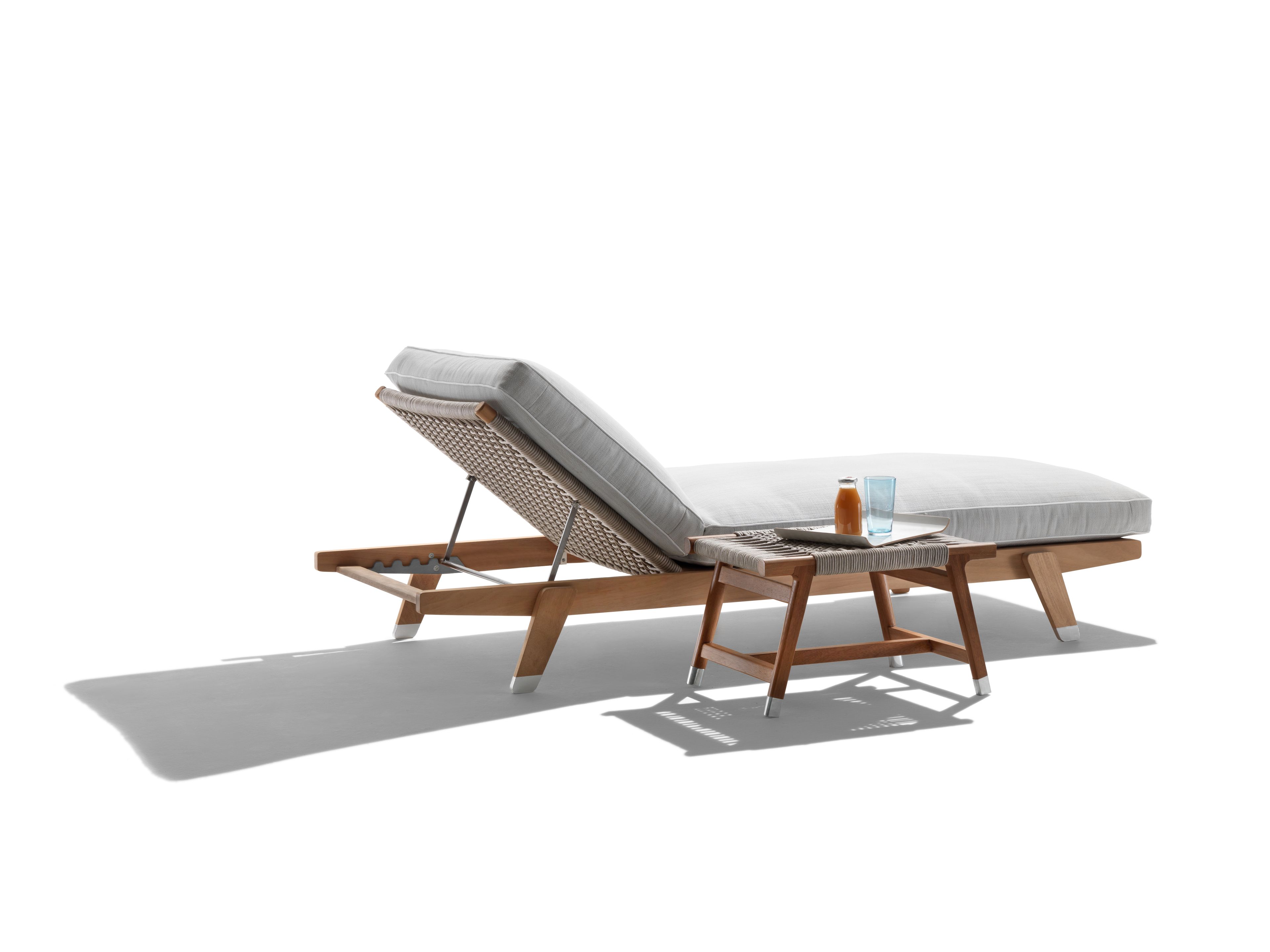 Лежак для отдыха на открытом воздухе в ироко Flexform Hora Sexta ARCH-00128808