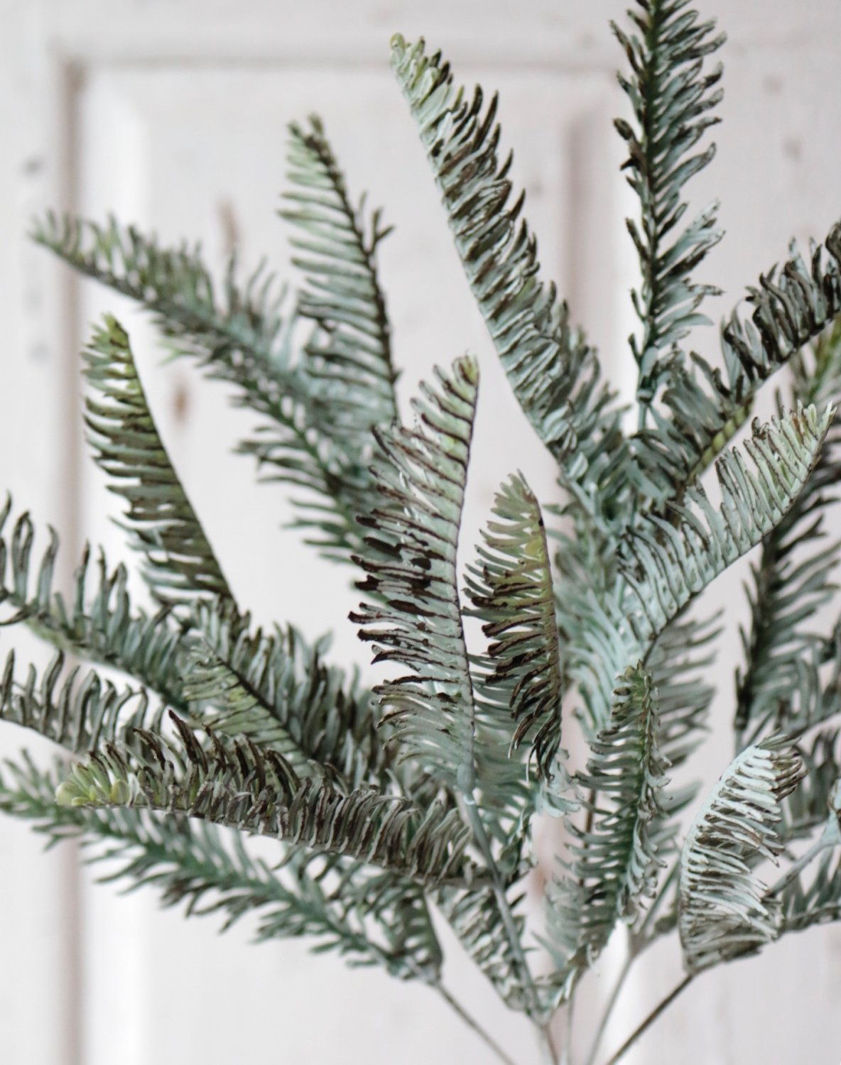 4378 809 a3 Имитация куста папоротника, 35 см, зелено-серый H-andreas  - Вид №3