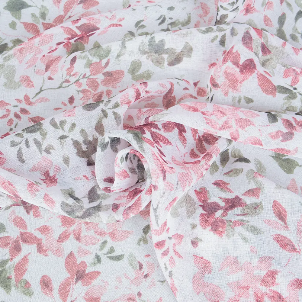 Тюль п/м лён «Цветочки» 280 см разноцветный ТОРГОВЫЙ ДОМ ТЕКСТИЛЬ STLM-2155804