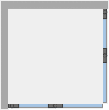 Душевое ограждение Ambassador Nord 13011109 (1000x1000x2000), 1 место - Вид №8