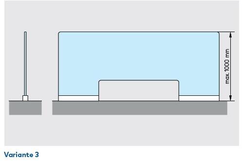 Dormakaba Столешница из стекла Parafiato sun-id-1399875 - Вид №3
