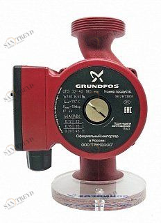 Циркуляционный насос GRUNDFOS UPS 32-40  с гайками 96281389