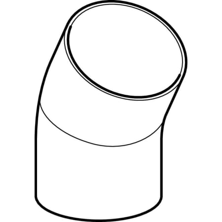 371.055.16.1 Отвод сегментный Geberit PE Geberit  - Вид №9