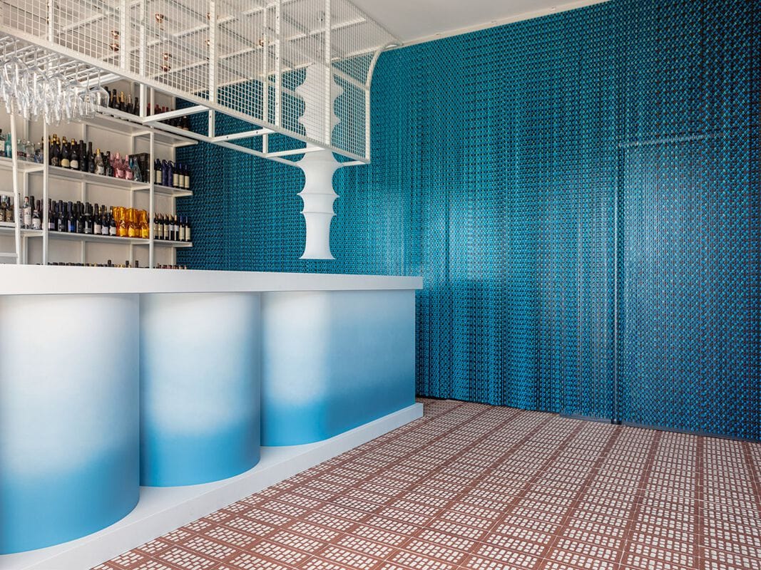 Алюминиевая проволочная палатка Kriskadecor WALLCOVERING - BAR CIVICO 29 ARCH-00136921