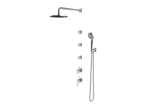 Набор для душа с ручным душем и душем