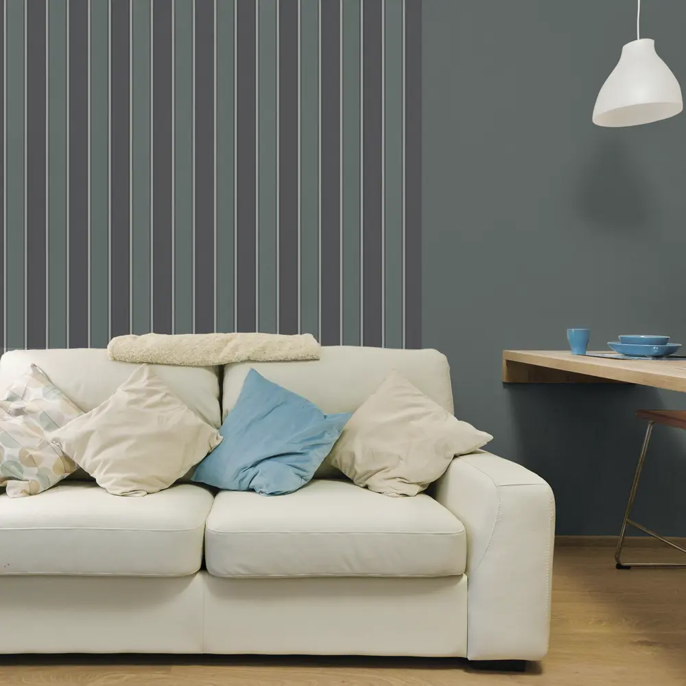 Обои флизелиновые Erismann Apolonia серо-зелёные 1.06 м 12004-18 STLM-2054704 - Вид №2