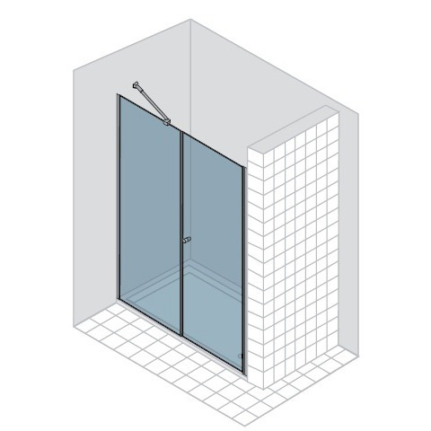 GPT1SN Vertica collection  Распашная дверь DUKA 44867 - Вид №1