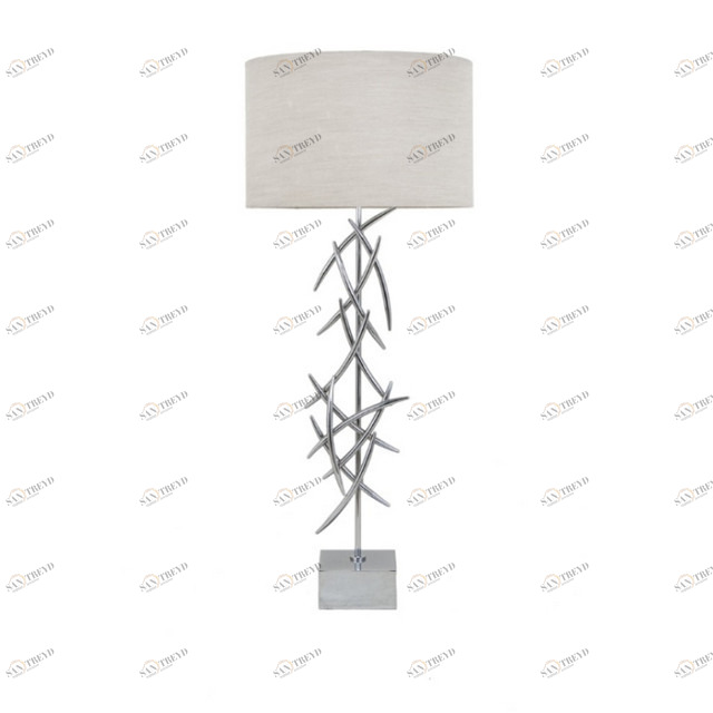 Настольная лампа Halsey от RVAstley 5294 RVASTLEY ИНТЕРЬЕРНЫЕ 061920 Белый;хром 