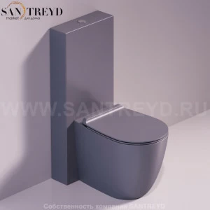CT09D20ANTRACITEMATT Бачок для унитаза Черный Simas Vignoni Италия