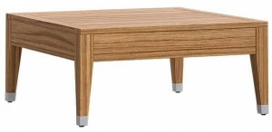 Atmosphera Низкий квадратный журнальный столик из тика Desert