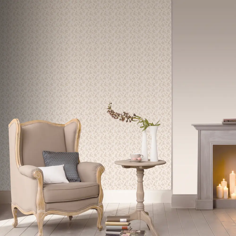 Обои флизелиновые Erismann Elegance бежевые 1.06 м 3619-3 STLM-2074978 - Вид №1