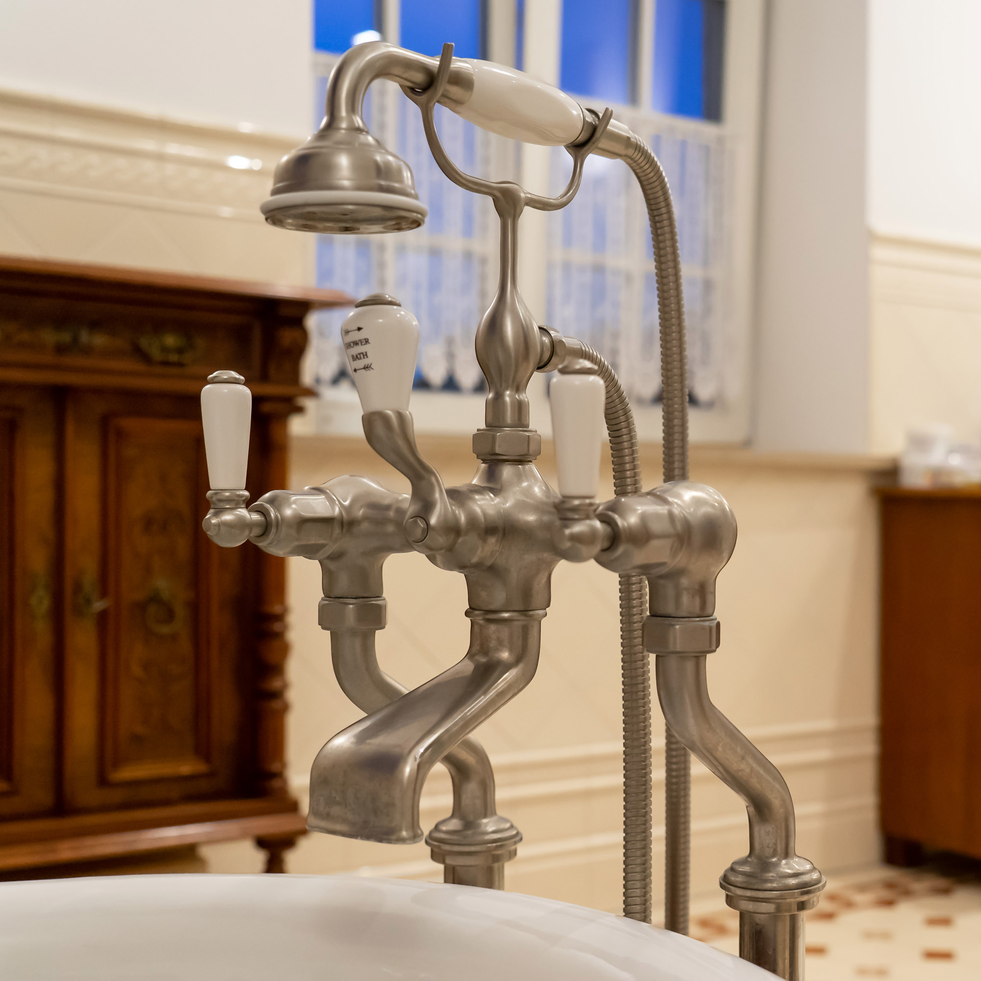 Traditional bathrooms РЫЧАГ 3/4 "смеситель для ванны и душа Pr3500/1  - Вид №1