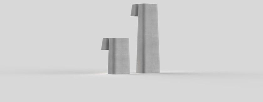 Бетонный столбик / световой столбик Brenta Santreyd sun-id-1484757 - Вид №6