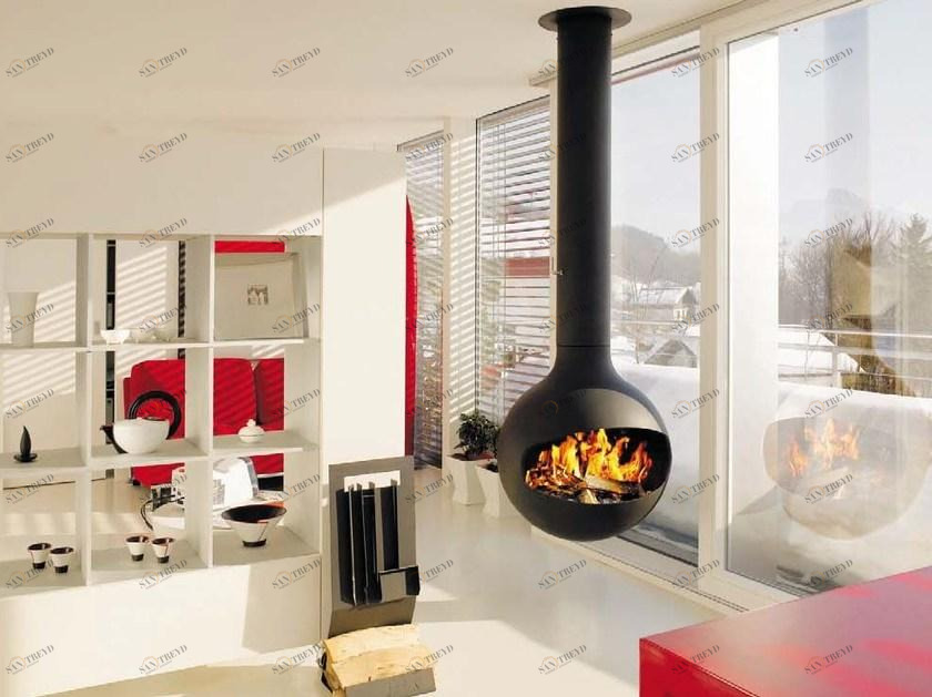 Focus creation Центральный вращающийся подвесной камин Bathyscafocus sun-id-1398745