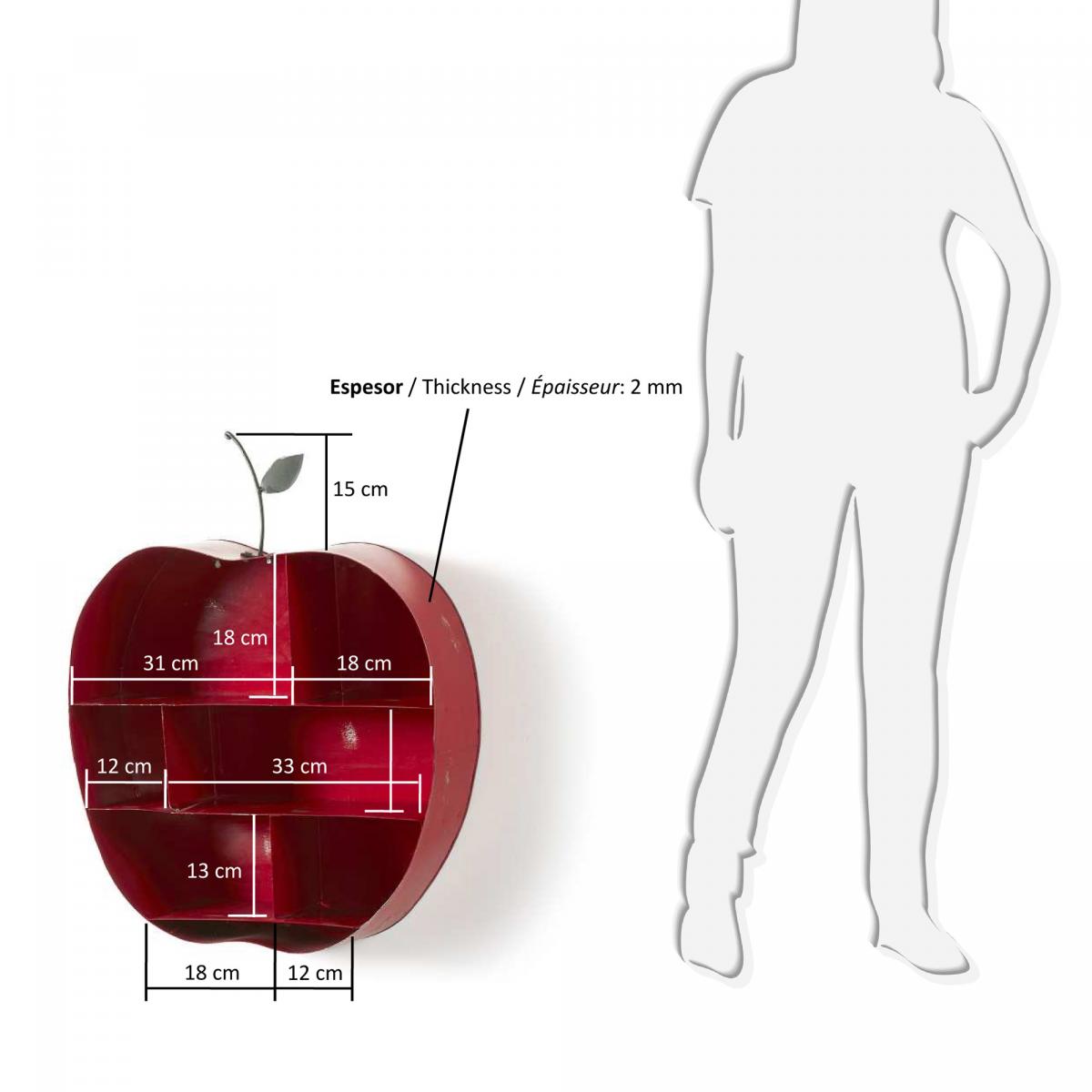 006165 Полка Bennet La Forma  - Вид №3