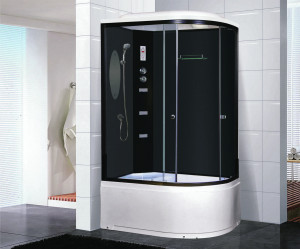 Душевая кабина NG-214-01LN (1200х800х2200) высокий поддон(48см) стекло ТОНИРОВАННОЕ