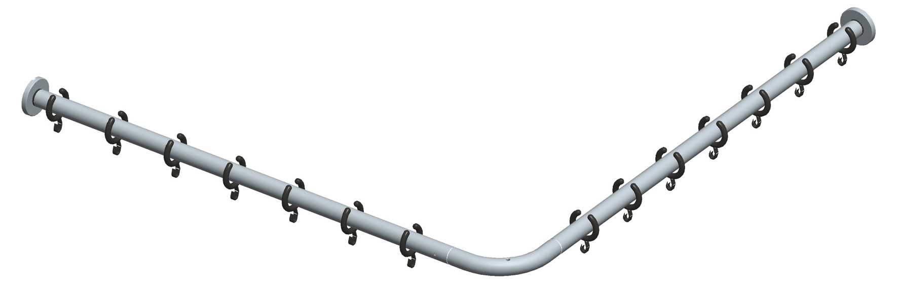 14939011200 Набор штанг для душевых занавесок KEUCO Plan