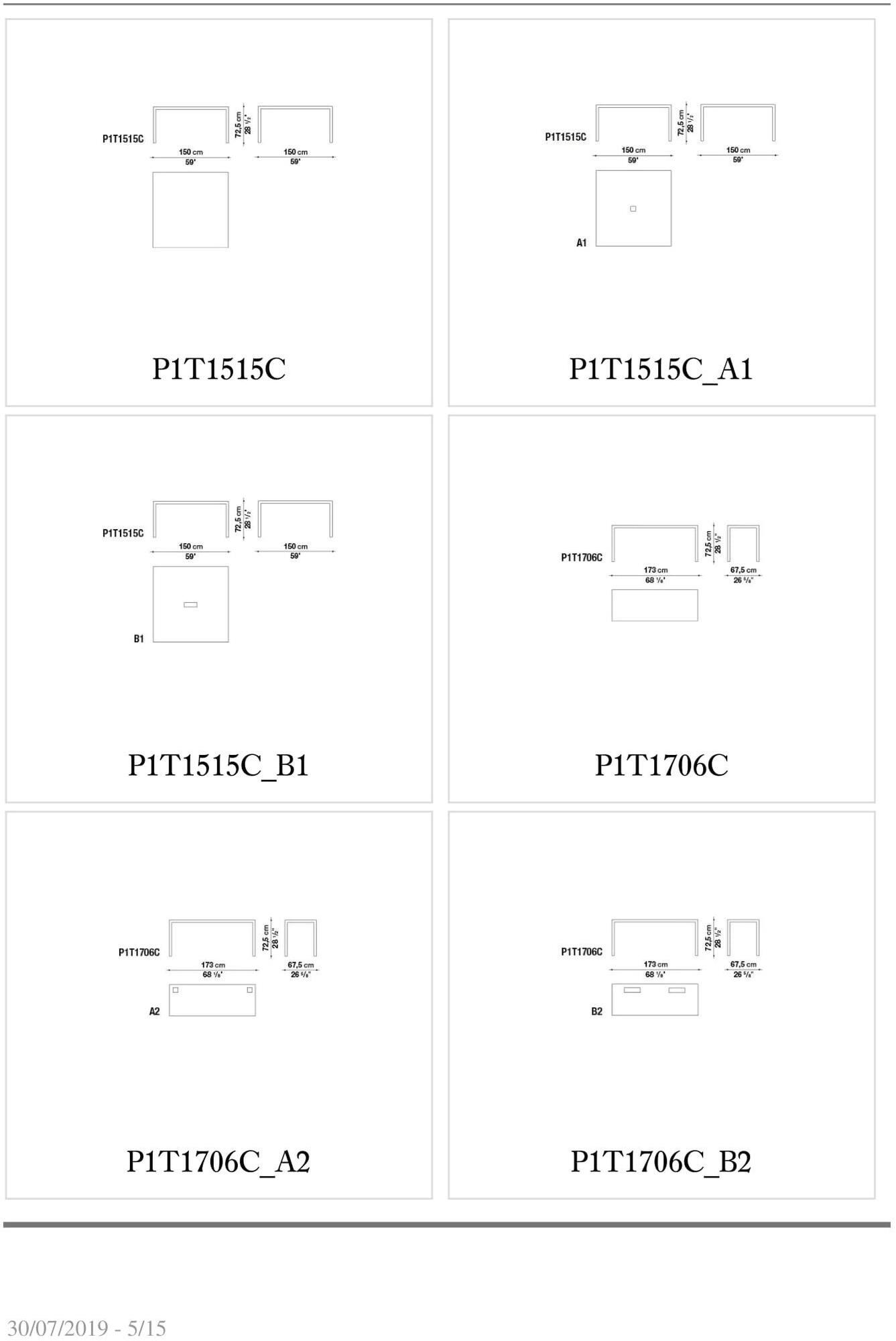 B&B Italia Project Прямоугольный письменный стол из стекла Progetto 1 sun-id-1450838 - Вид №4
