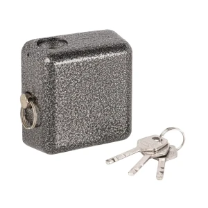 Замок гаражный навесной с ключом Punto 85x80 мм чугун