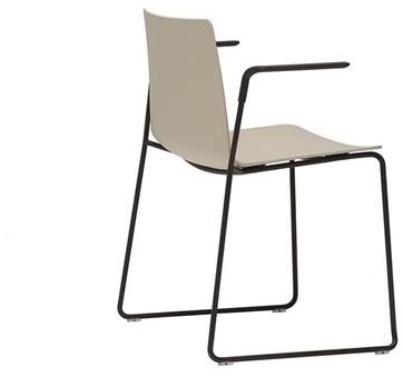 Andreu World Полимерный садовый стул с подлокотниками Flex outdoor So1323 outdoor - Вид №1