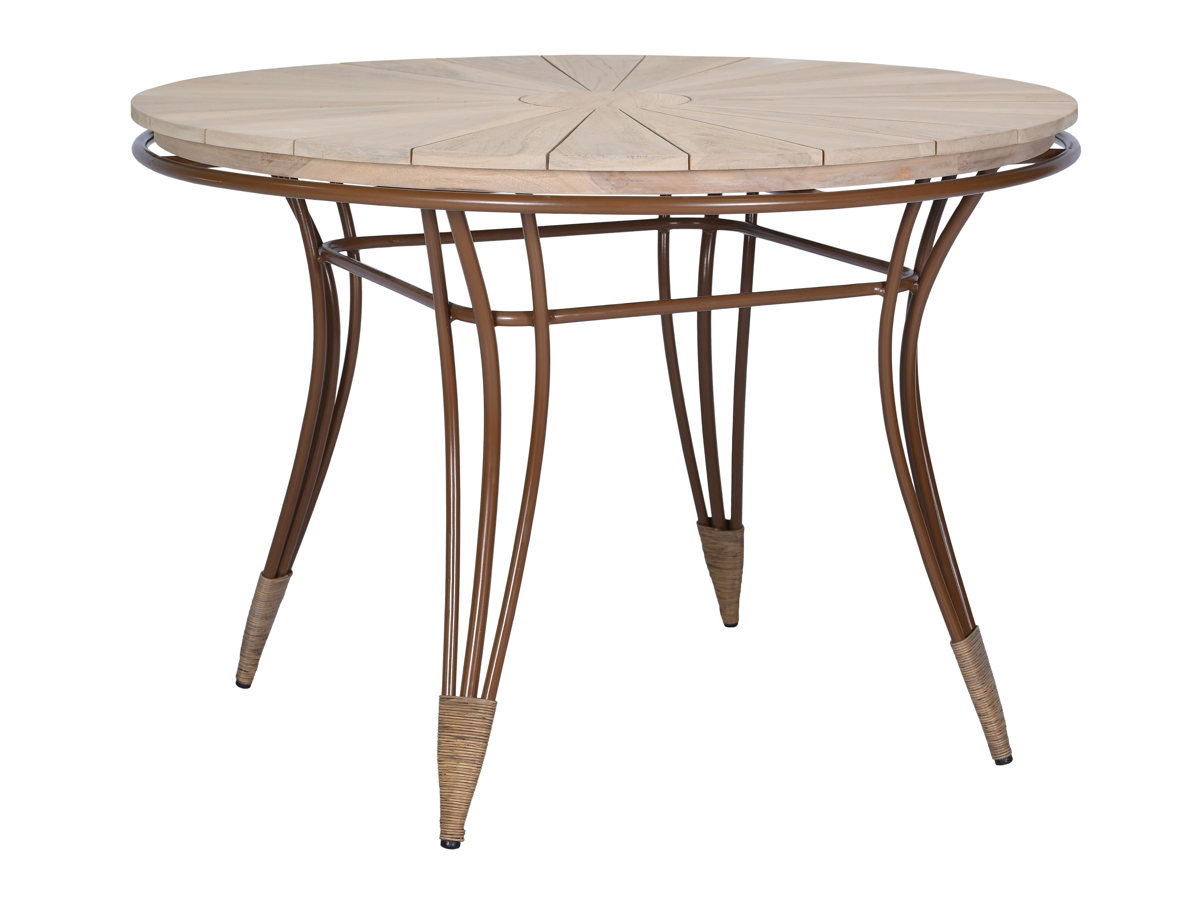 Круглый стол из тикового дерева cbdesign Мичиган ARCH-00033351 - Вид №8