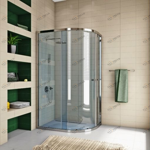 Душевая кабина 90x100 GK-863 GUTEWETTER SHAPE ROUND 90X100GK863