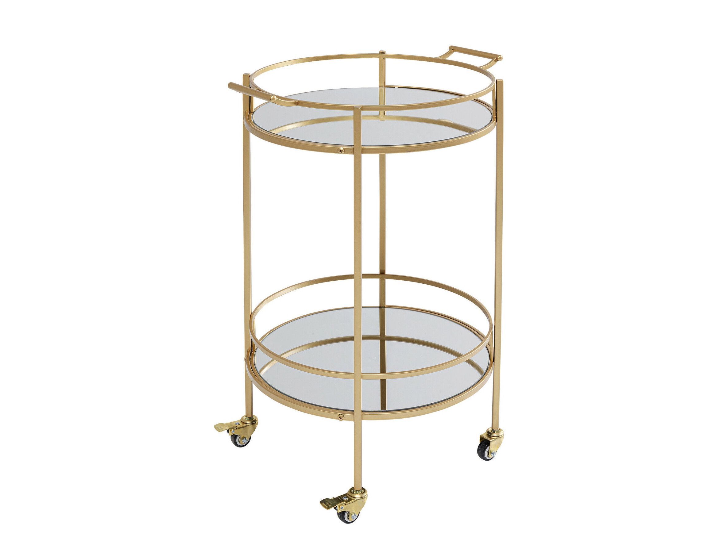 Стальная и стеклянная барная тележка KARE Design EMILIA ARCH-00131702