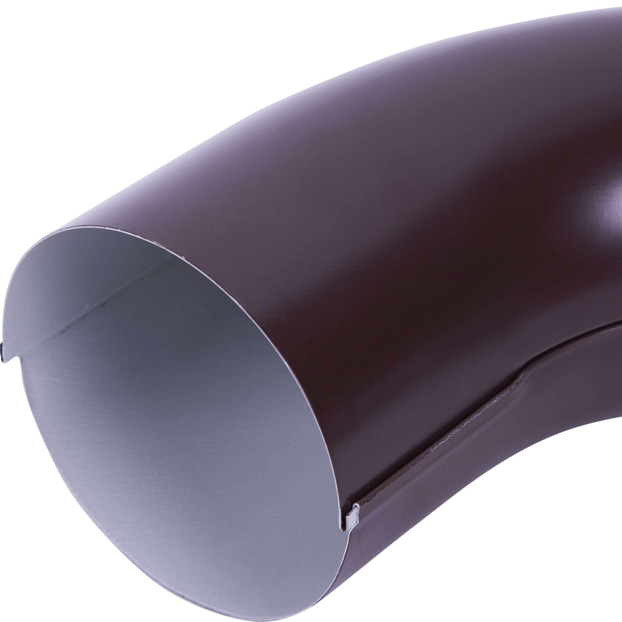 10010157 Колено на 70° для трубы цвет коричневый STLM-0000014 ИНТЕРПРОФИЛЬ  - Вид №3