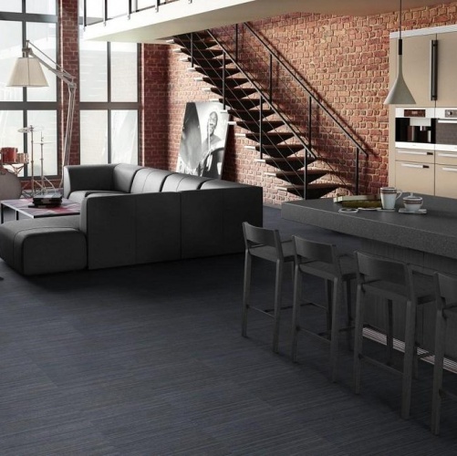 Виниловый ламинат Tarkett Lounge Version Дизайнерский с брашью (Текстурированная) 457,2х457,2 мм 1000901241 - Вид №1