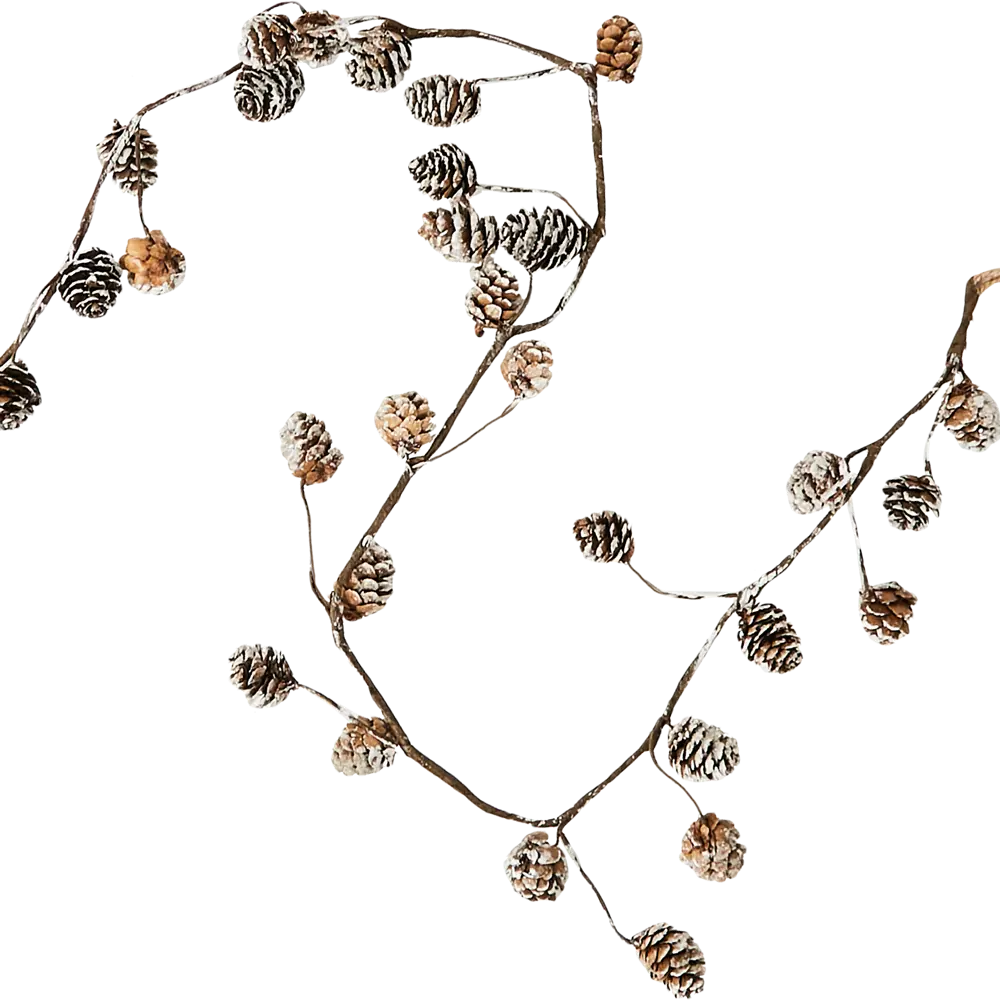 87033416 Декоративное украшение из сосновых шишек 120x6x3 см STLM-0963469