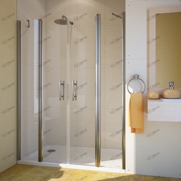 Душевые двери в нишу 140x190 GK-604 GUTEWETTER LUX DOOR 140X190GK604