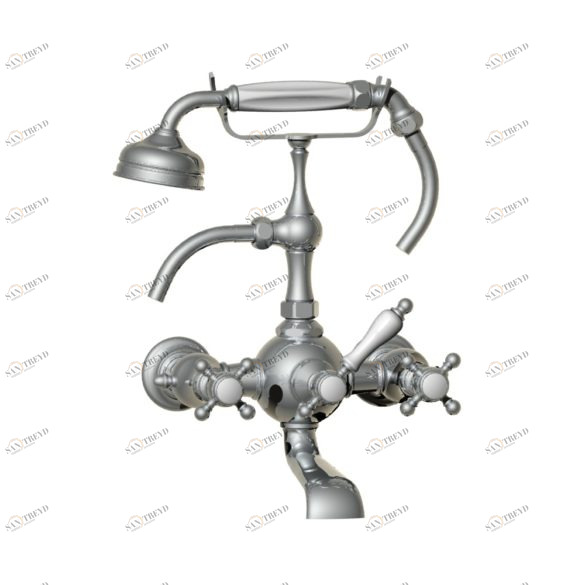 01.434 Настенный смеситель для ванны / душа в сборе HORUS Range Julia Victoria 