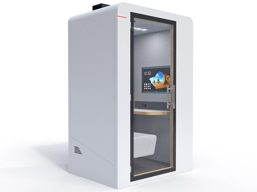 SBS Silence Business Solutions Акустическая будка с мультимедийным подключением на одного человека Procyon sun-id-1361569 - Вид №1