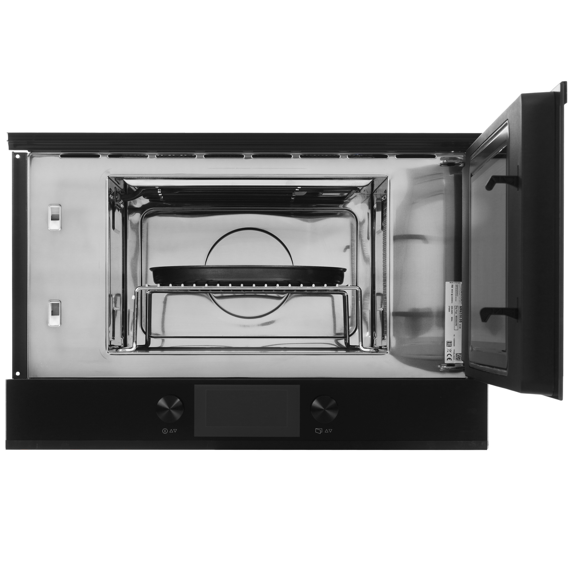 9256115 Встраиваемая микроволновая печь Kuppersbusch MR 6330.0 S5 Black Velvet черный STDN-0149954 - Вид №5