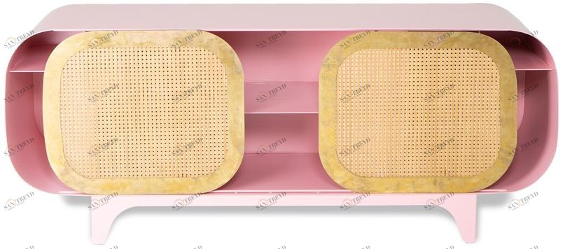 Officine Tamborrino Комод из листового металла с раздвижными дверцами sun-id-1471361