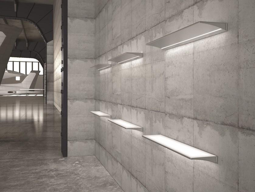 Domus Line Полка из алюминия и стекла со встроенной подсветкой sun-id-1467880 - Вид №2