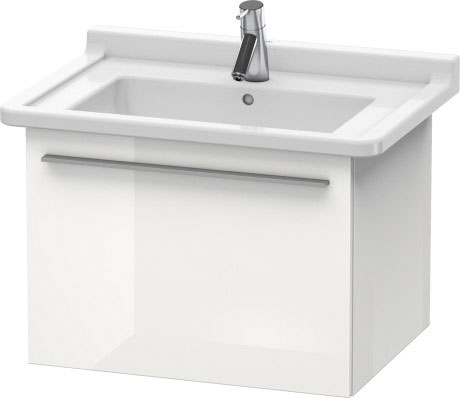 XL605602222 Тумбочка подвесная X-Large #XL6056 600 x 468 мм Белый глянцевый декор Duravit - Вид №2